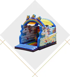 इन्फ्लेटेबल बाउन्सी महलहरू