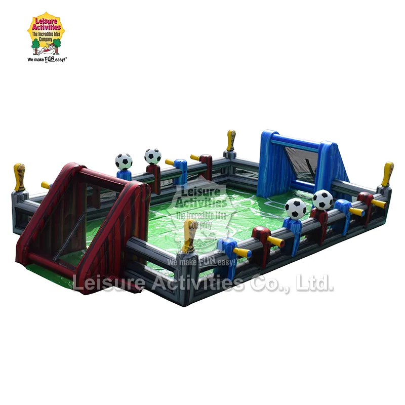 मानव Foosball Inflatable खेलकुद