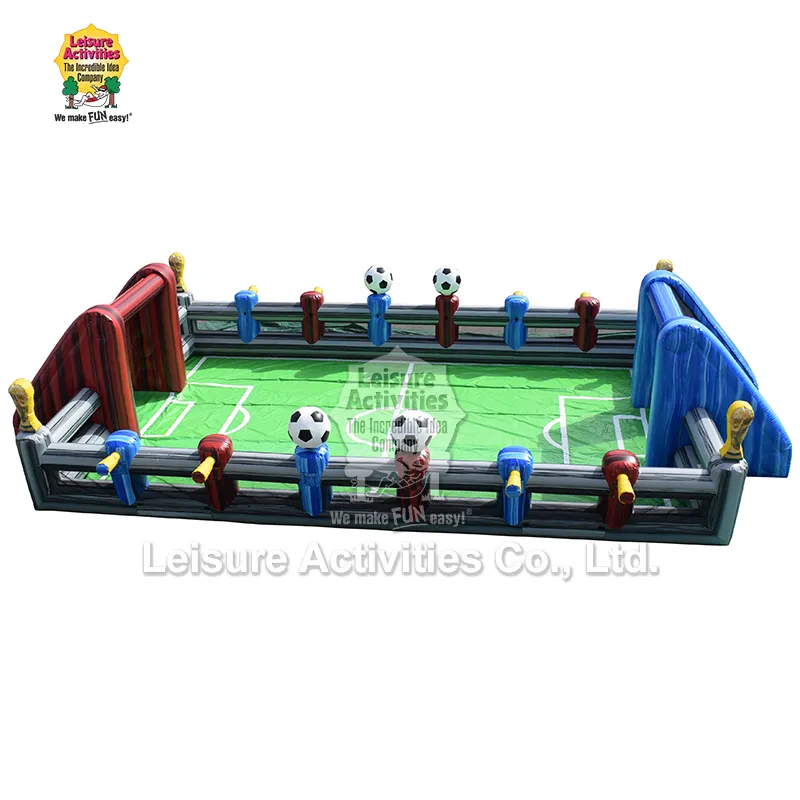मानव Foosball Inflatable खेलकुद