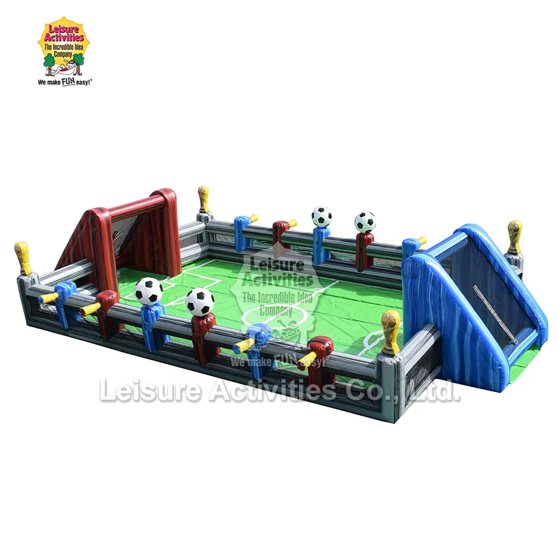 मानव Foosball Inflatable खेलकुद