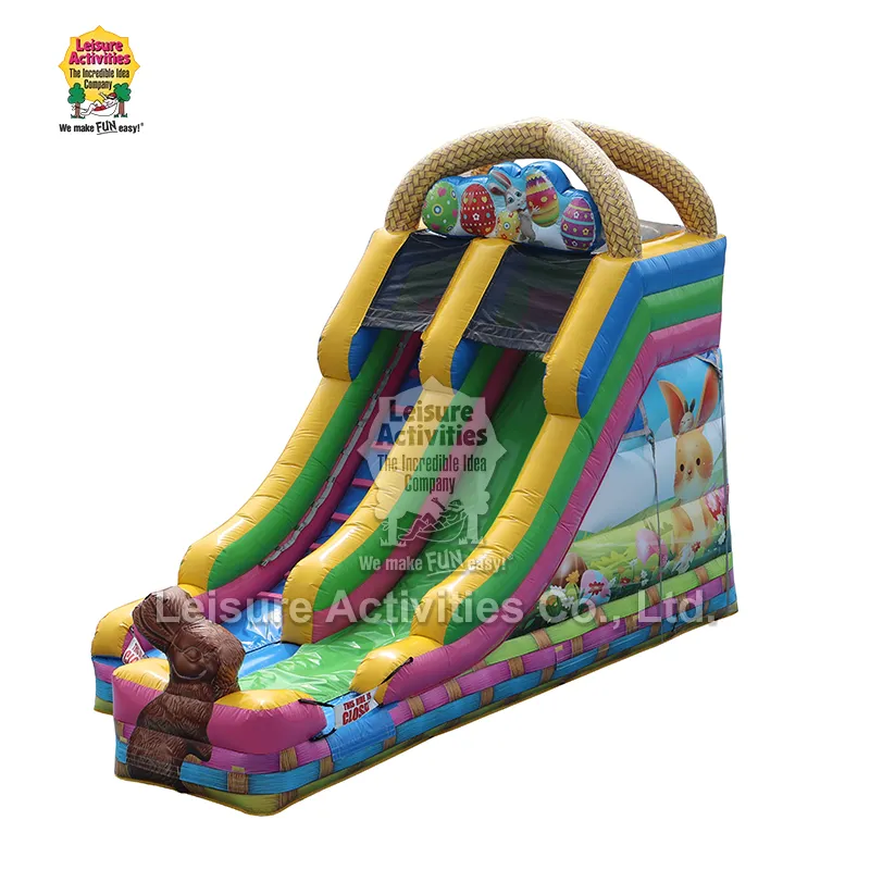 Inflatable इस्टर टोकरी सुख्खा स्लाइड Inflatable इस्टर टोकरी सुख्खा स्लाइड